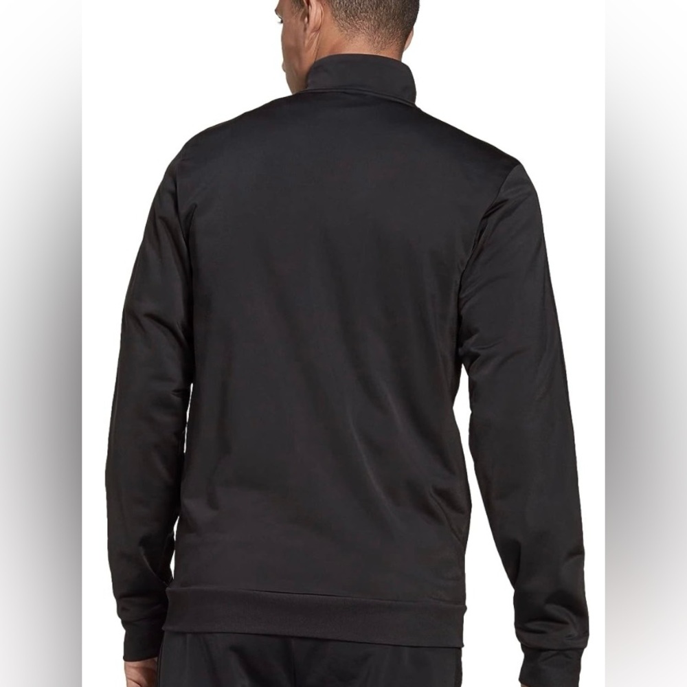 Adidas Men's Essentials Warm-Up 3-Stripes Jacket H46101 Original NEW NWT - Picture 6 of 6